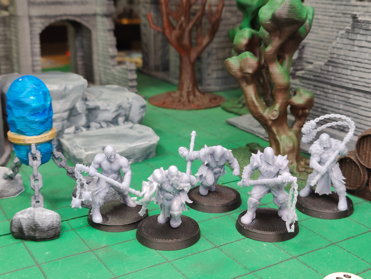 Realms of Mayhem Barbarian Despoilers with Flail