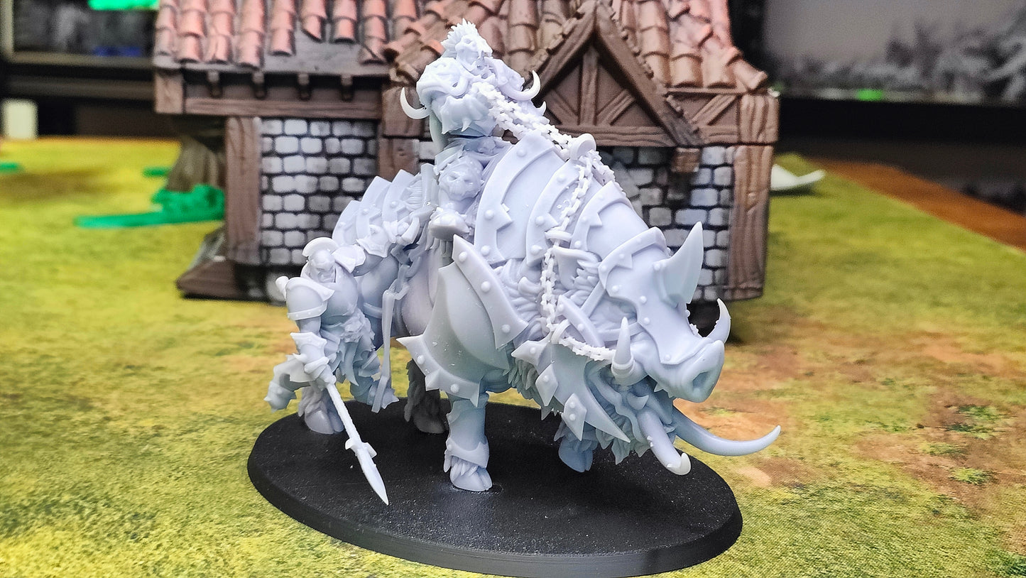 Khur Gann Nestah Warlord on Warbringer Boar