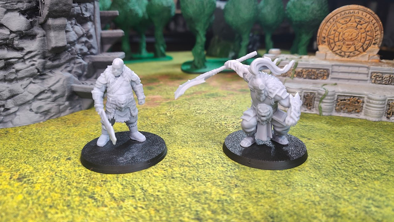 Astarii Dynasty Mercenary Ogres with Two Handed Weapon