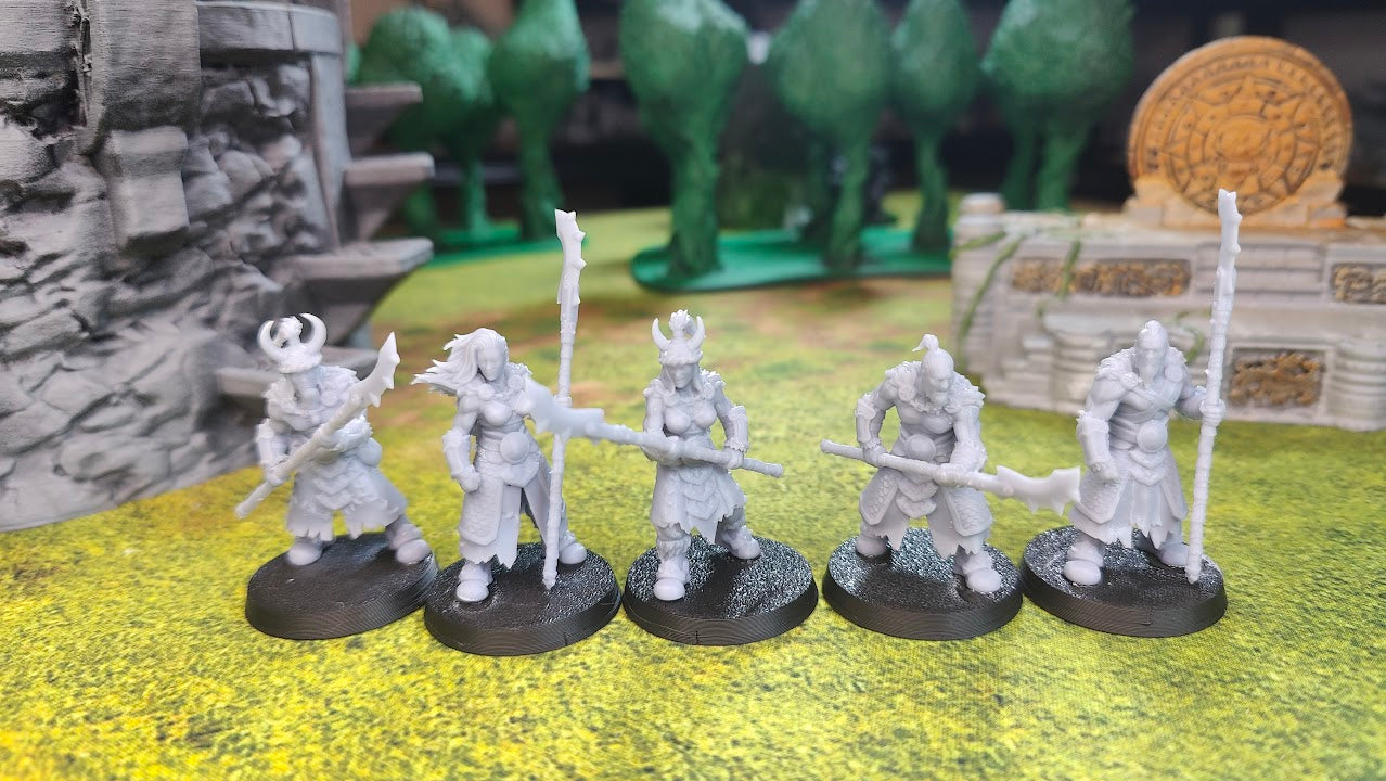 Astarii Dynasty Mountains Tribes with Spear