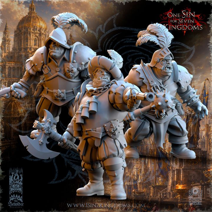 Neverdusk Empire Ogre Militia