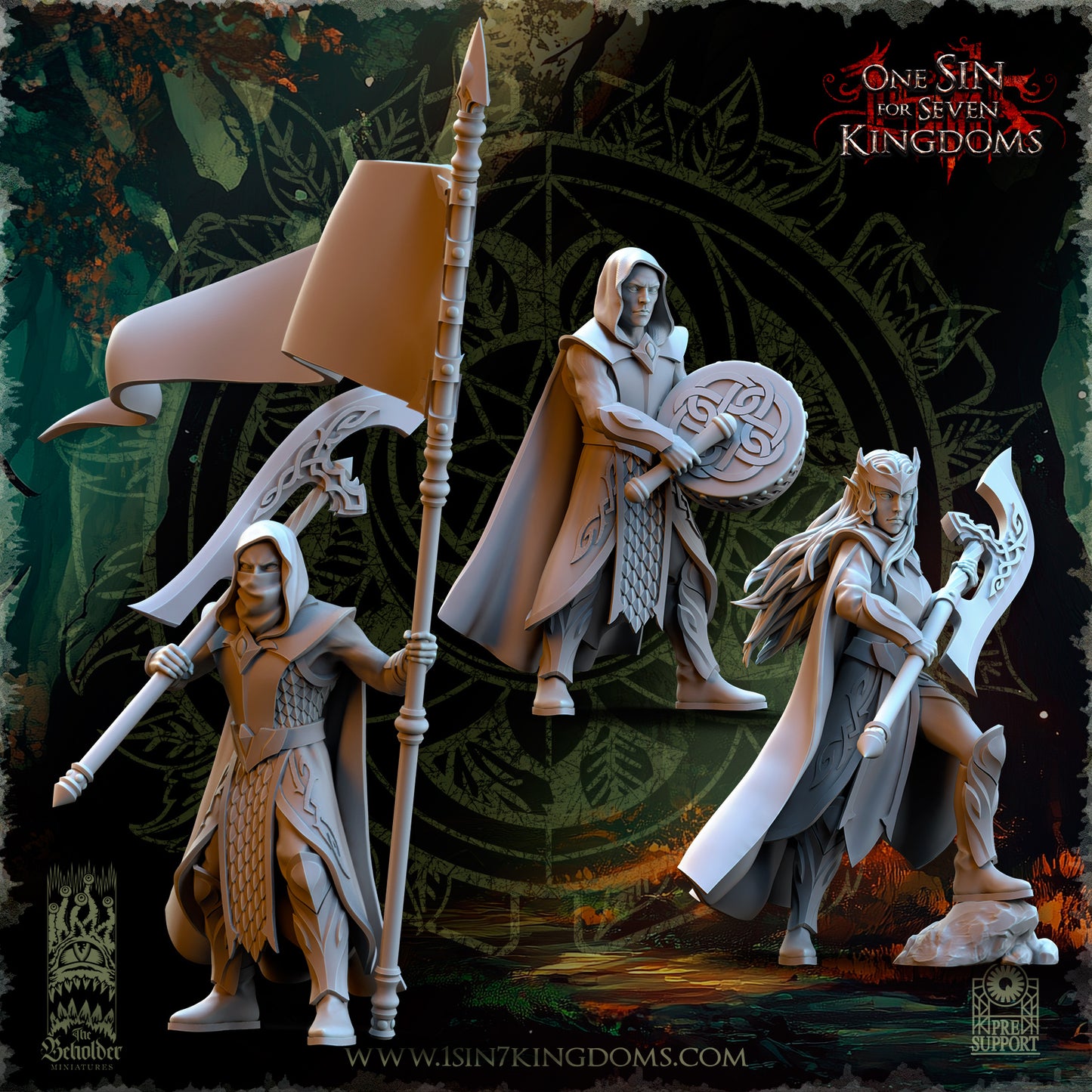 Evergreen Elves Glase Avengers Command Group