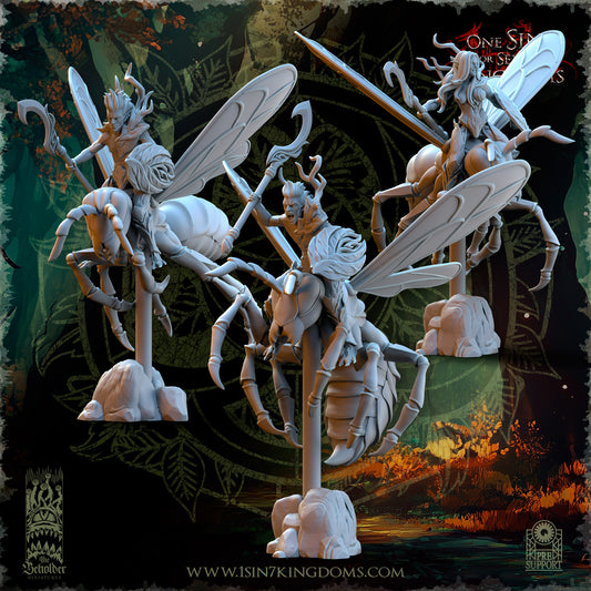 Evergreen Elves Spirits of the Forest Riders