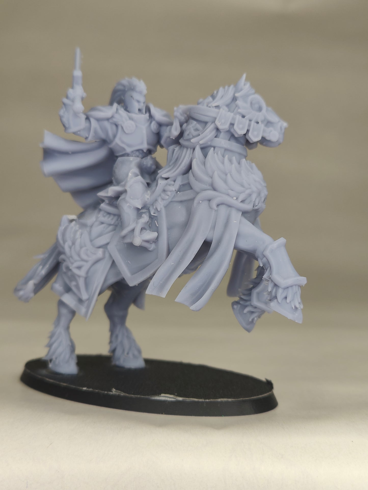 Haakon, Storm-Knight Commander with Sword and Helmet