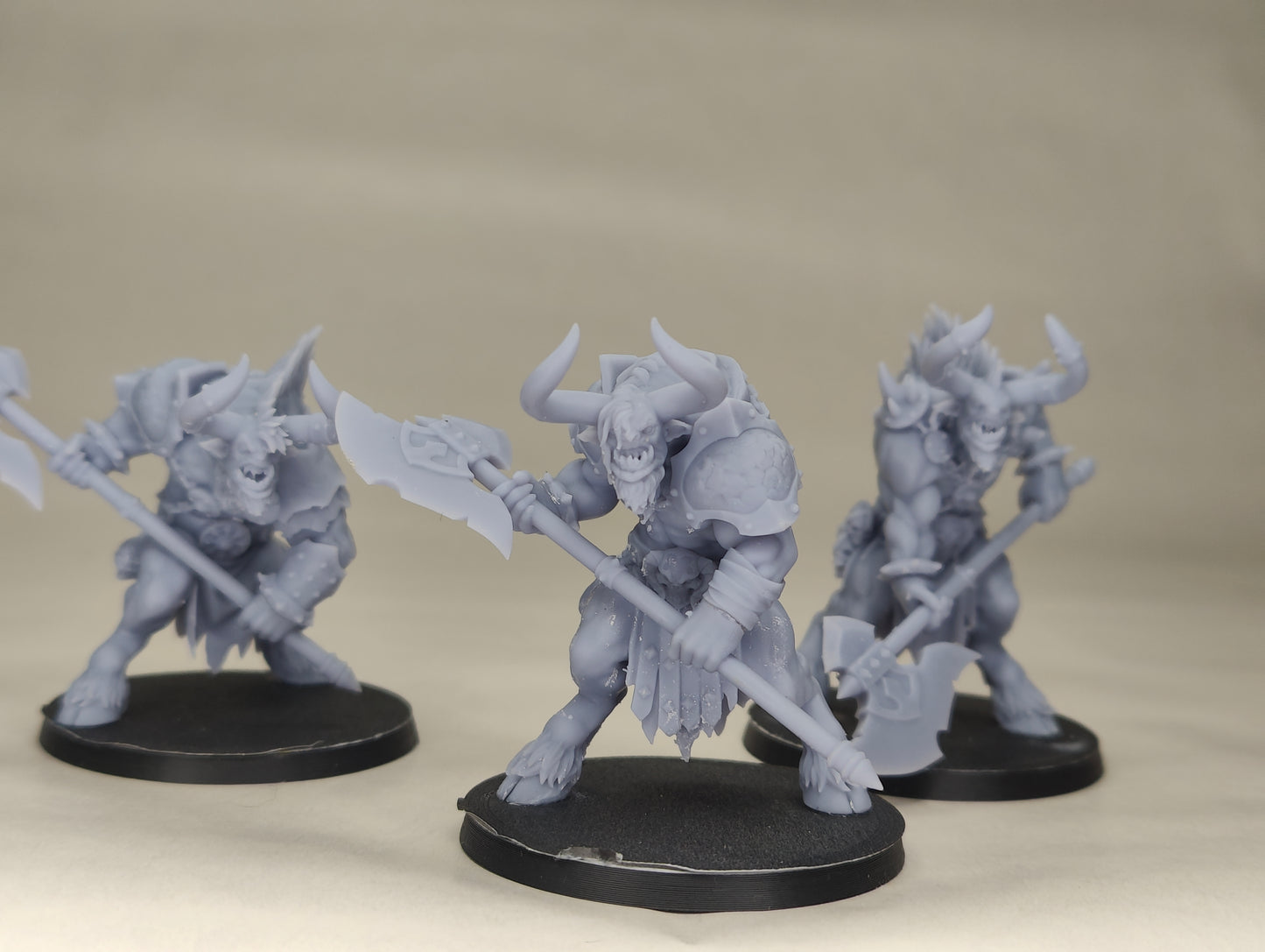 Minotaurs with Two Handed Axe