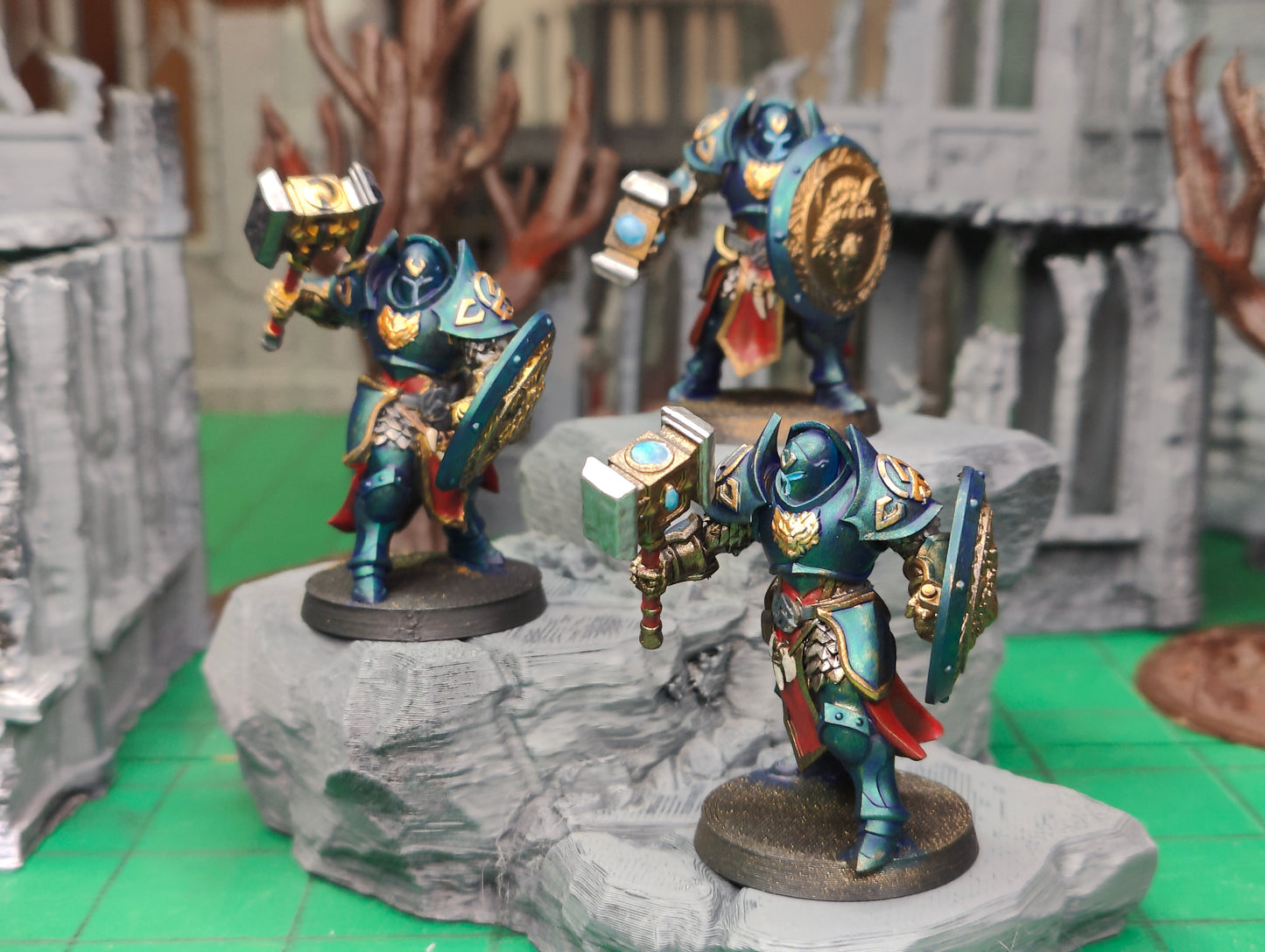 Stormwolves Punishers with Hammer and Shield