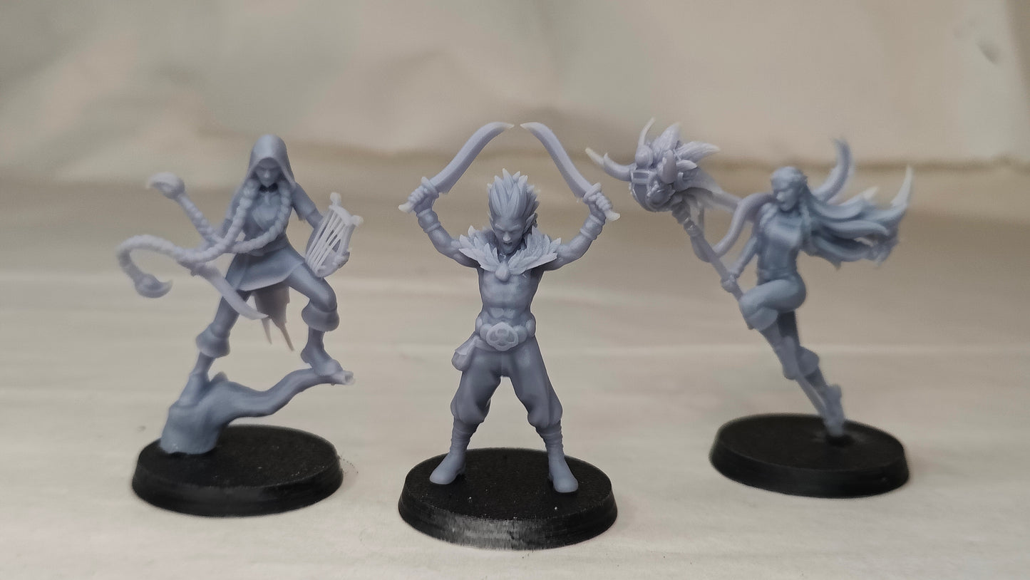 Evergreen Elves Death Dancers Command Group