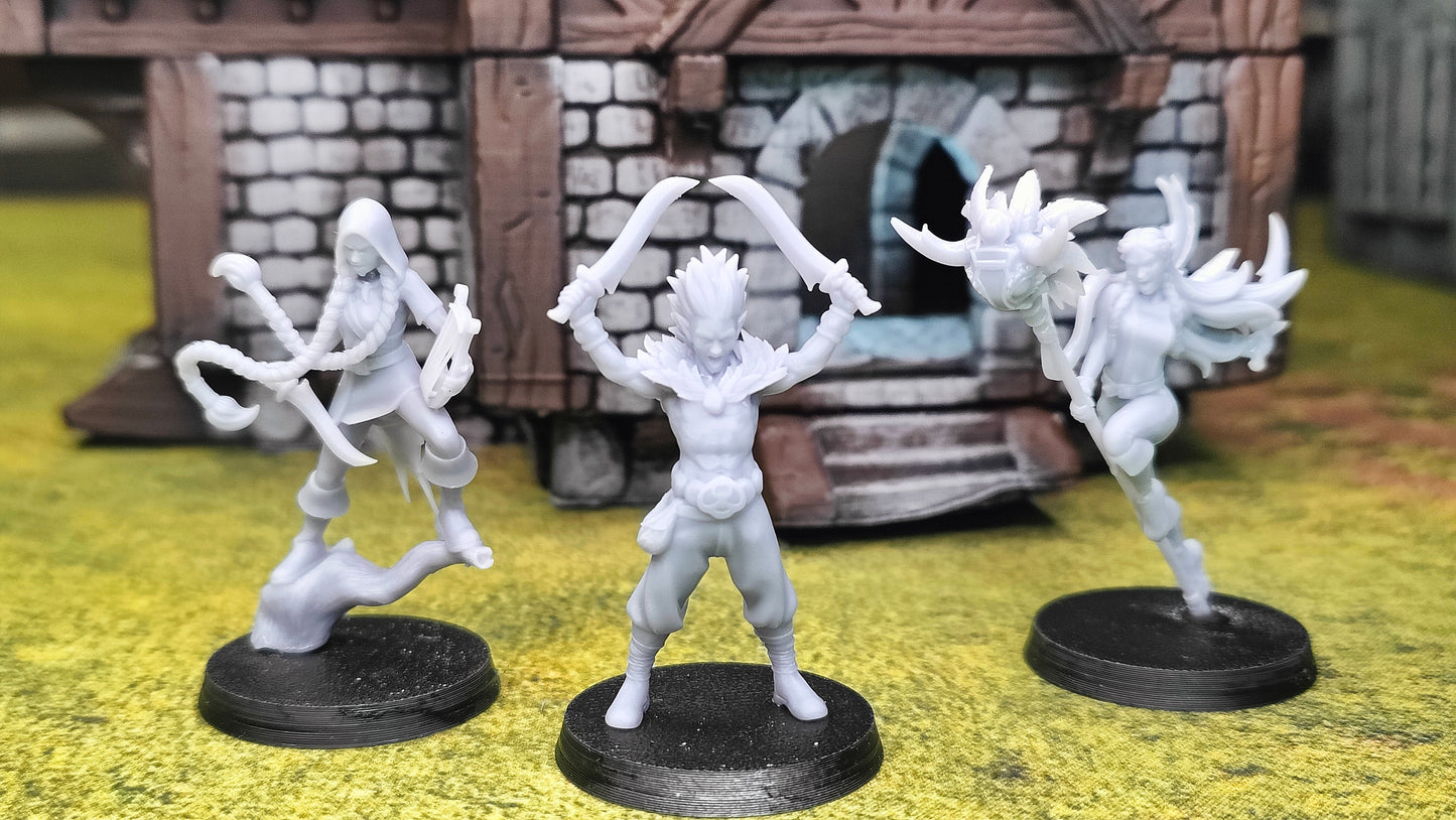 Evergreen Elves Death Dancers Command Group