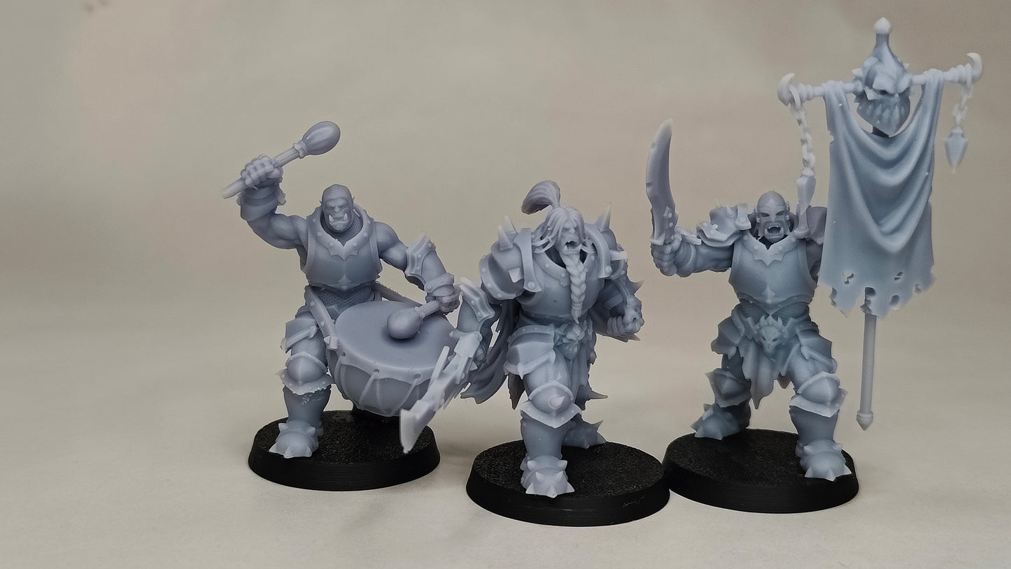 Nestah Orcs Command Group
