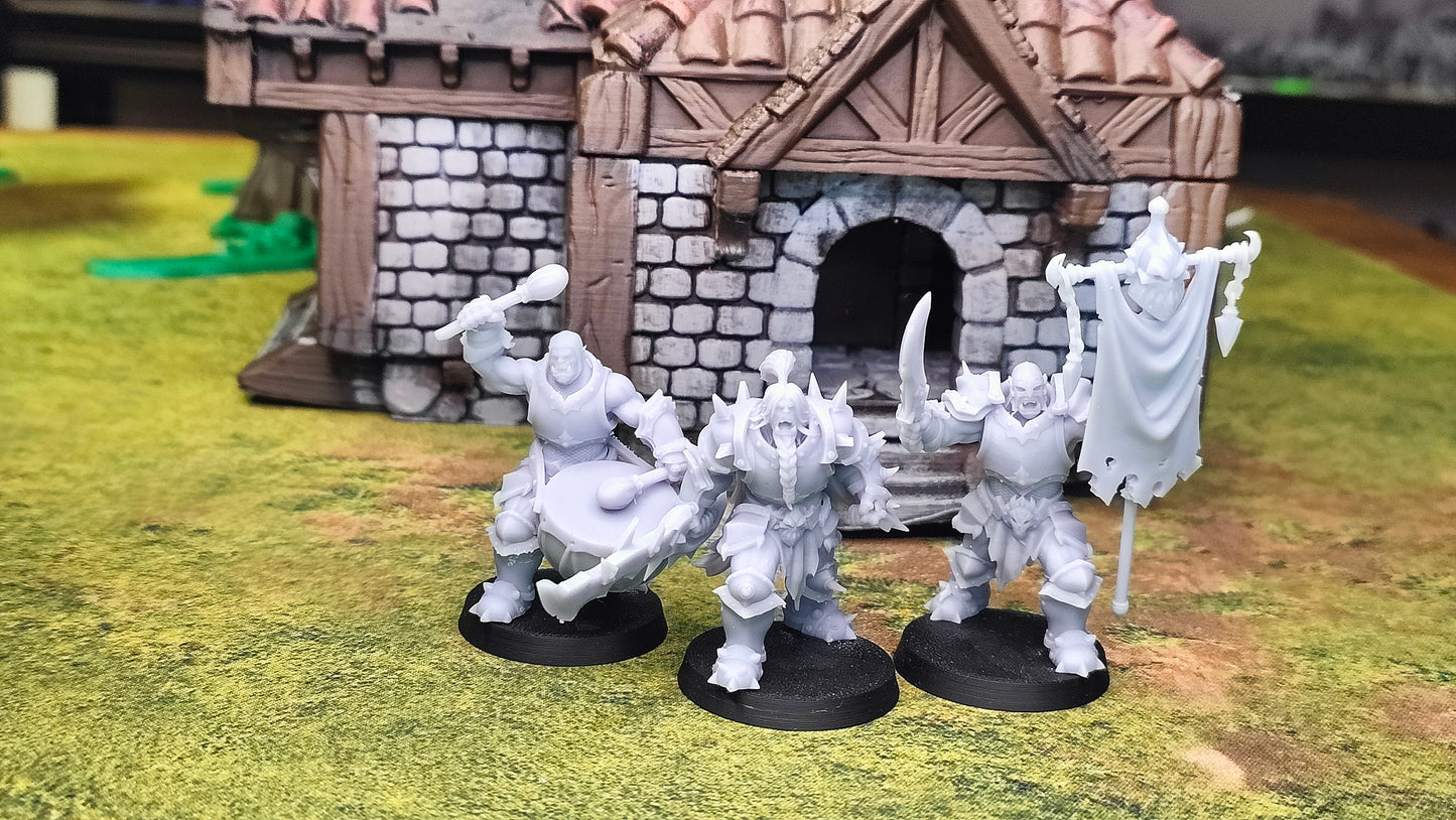 Nestah Orcs Command Group