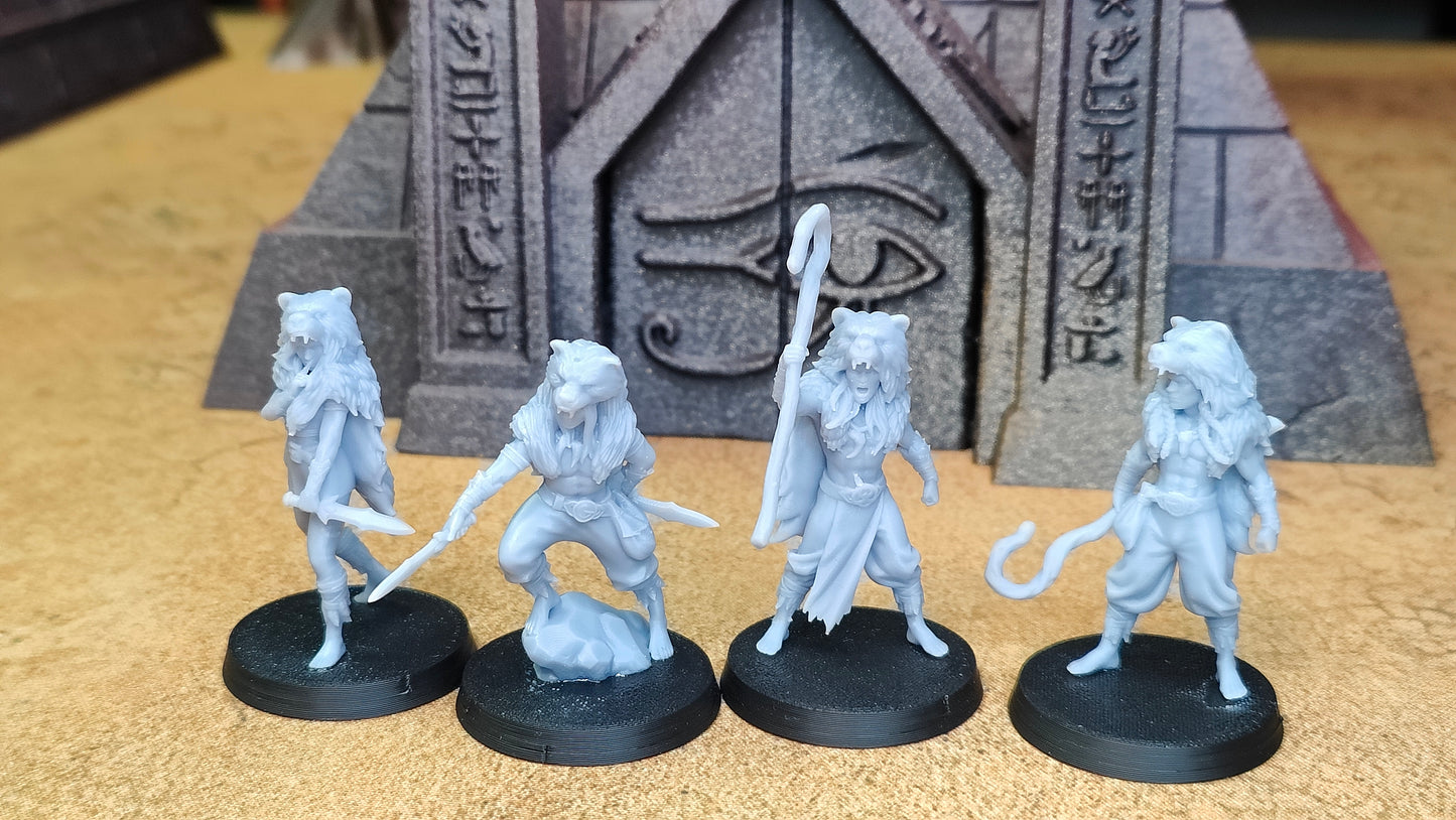 Evergreen Elves Beastmasters with Animals