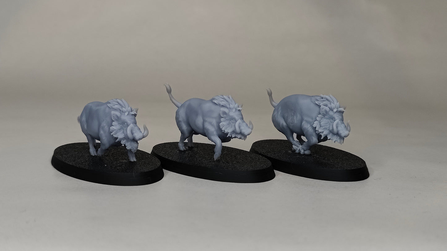 Evergreen Elves Beastmasters with Animals