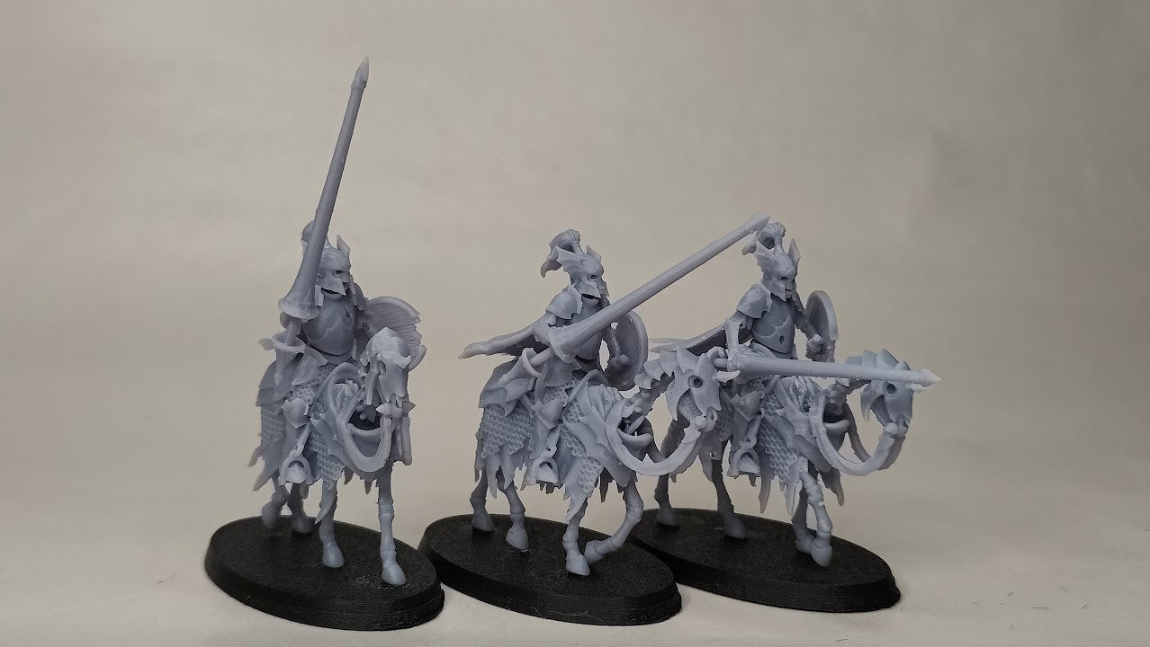 Grave Knights with Lance and Shield