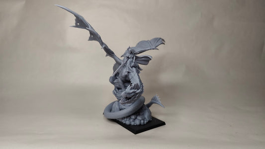 Ynariel, Princess of Elves on Dragon