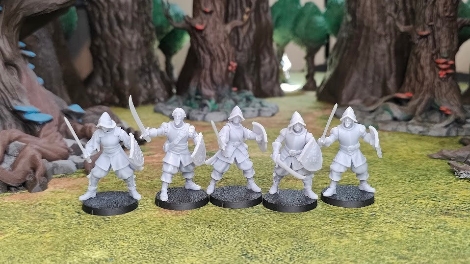 Infantry with Sword and Shield