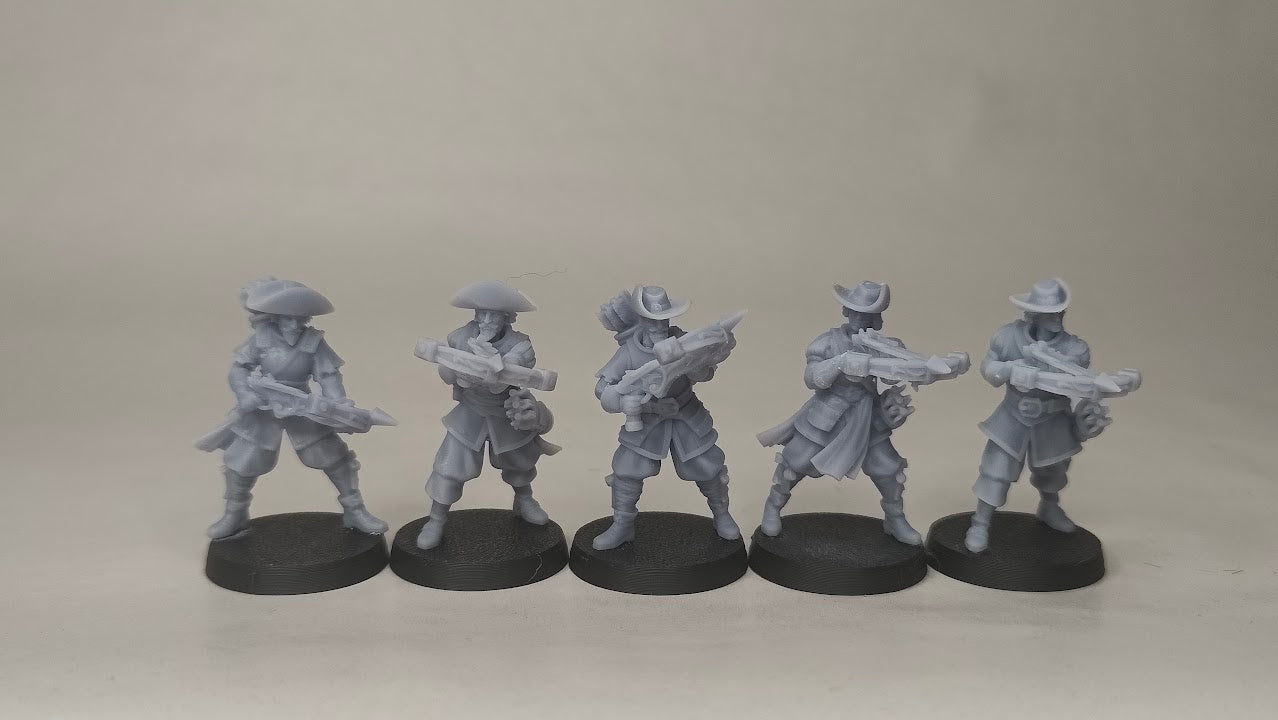 Musketeers with Crossbow