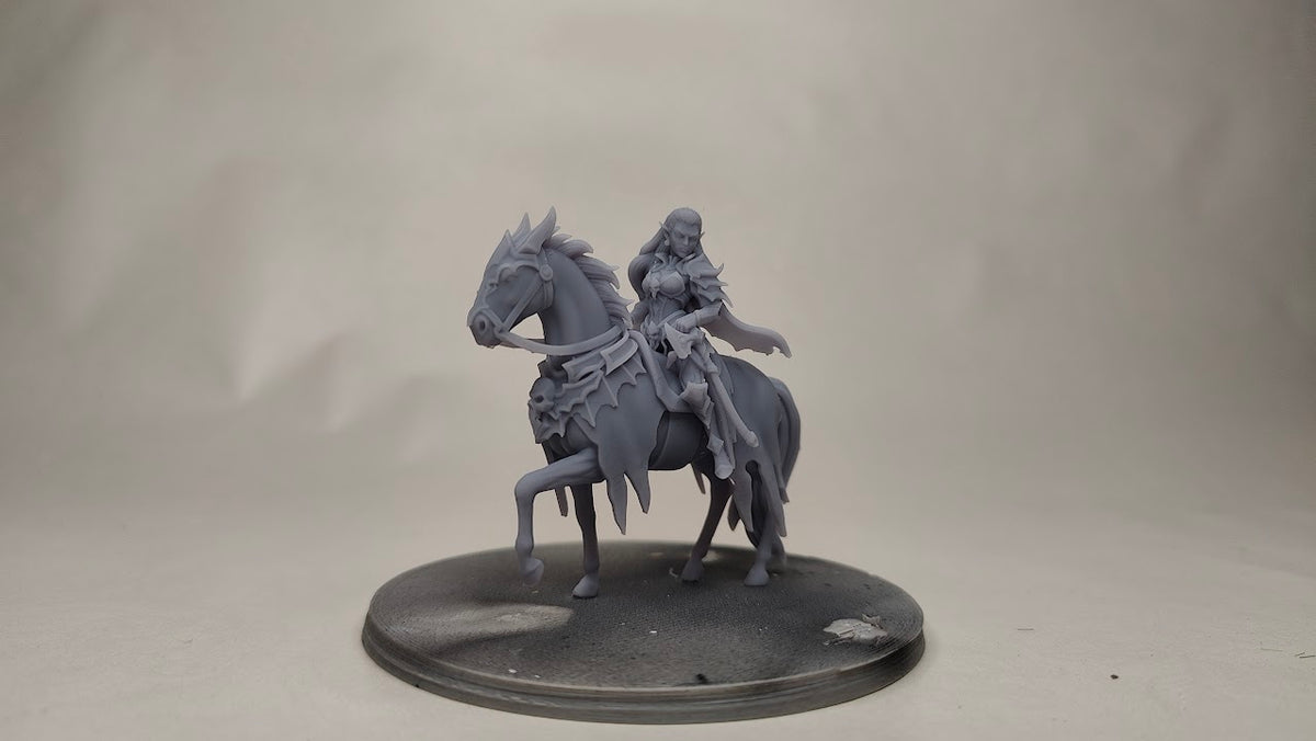 Serella, Mistress of Bats on Horse