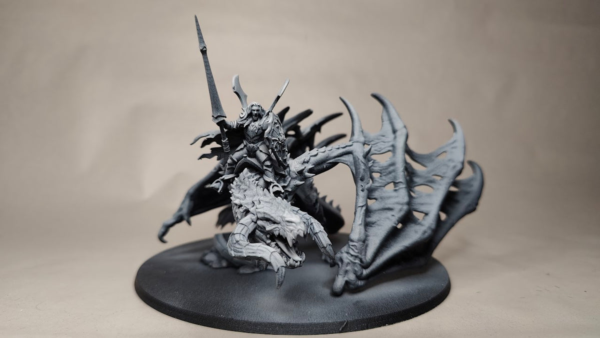 Tarkean, Lord Vampire on Undead Dragon