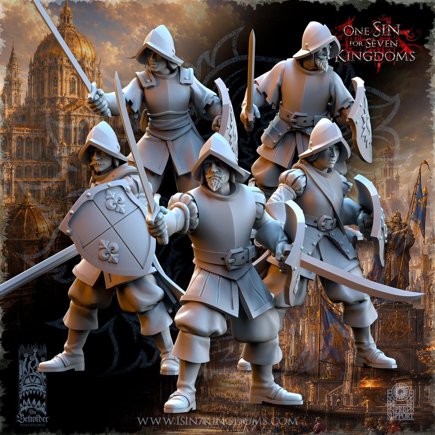 Infantry with Sword and Shield
