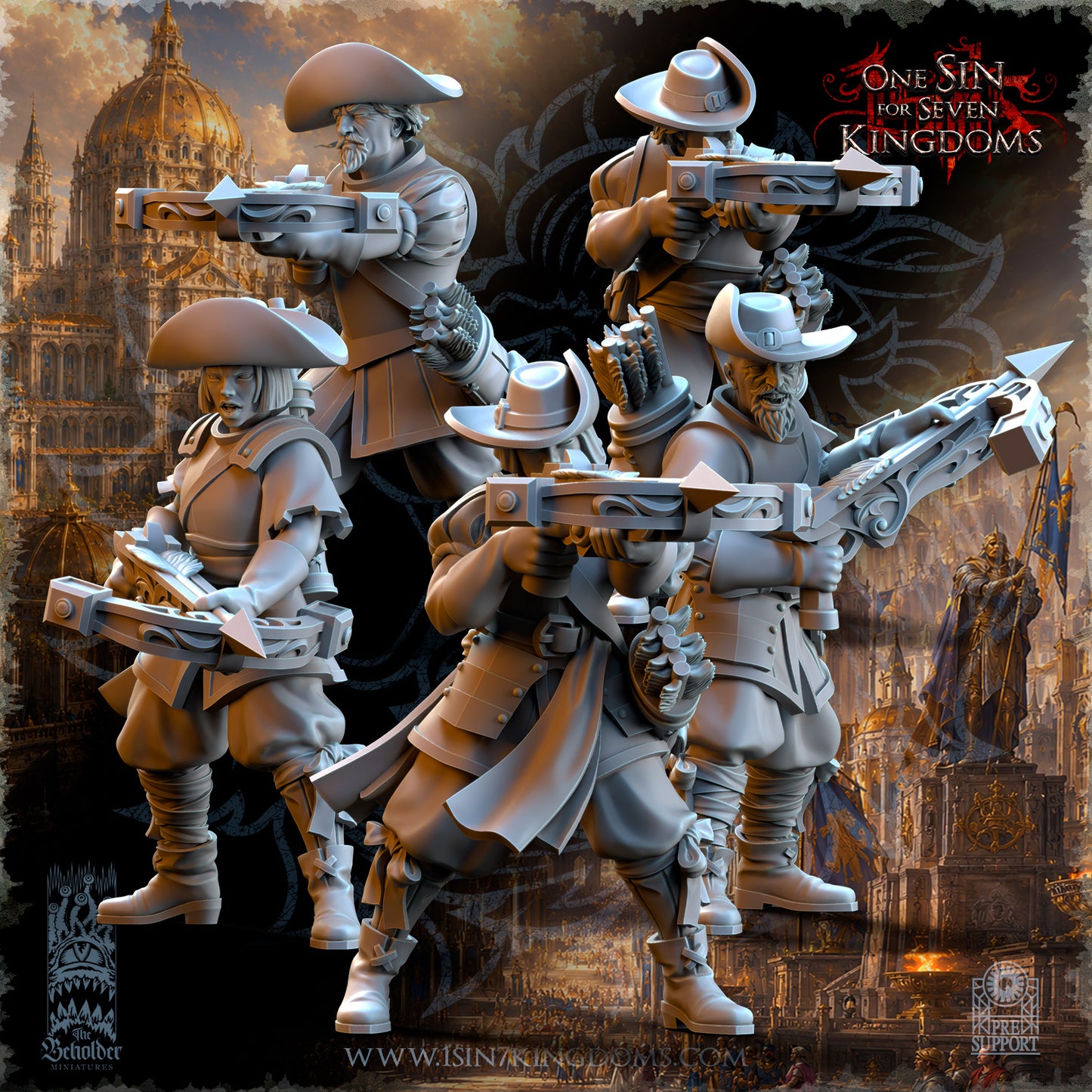 Musketeers with Crossbow