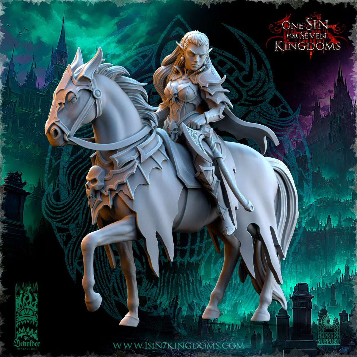 Serella, Mistress of Bats on Horse